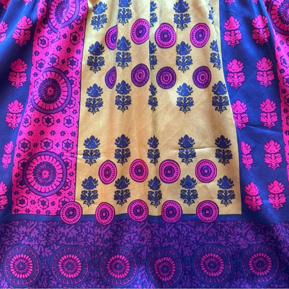 Hale Bob Boho Silk Blend Halter Top – Size L - Picture 5 of 11